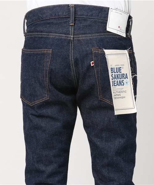 BLUE SAKURA（ブルーサクラ）の「403XXA LEAN(スリム）OW（デニムパンツ・メンズ・インディゴブルー・30inch/28inch/32inch）」の6枚目の写真