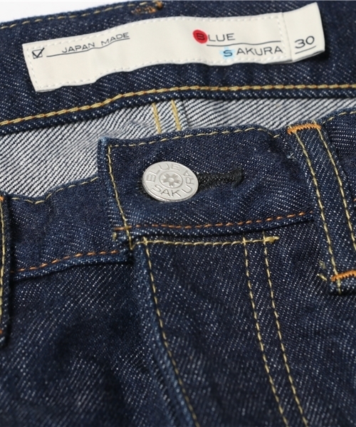 BLUE SAKURA（ブルーサクラ）の「403XXA LEAN(スリム）OW（デニムパンツ・メンズ・インディゴブルー・30inch/28inch/32inch）」の10枚目の写真