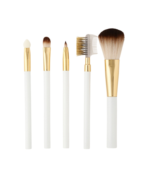 Francfranc(フランフラン)の「【5本セット】ティアラ ブラシセット ゴールド(メイクブラシ・レディース・ゴールド・FREE)」の3枚目の写真