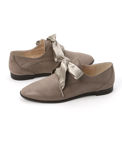 Au BANNISTER(オゥバニスター)の「サテンリボンシューズ(ドレスシューズ・レディース・ブラック/ワイン/シルバー・35/39/38/36/37)」の15枚目の写真