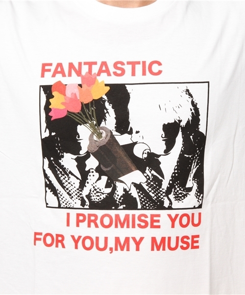 WEGO(ウィゴー)の「WEGO/FANTASTICフォトカットソー(Tシャツ/カットソー・メンズ・ブラック/ホワイト・LARGE/MEDIUM)」の7枚目の写真