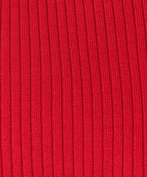 green label relaxing（グリーンレーベルリラクシング）の「[手洗い可能] CR W リブ タートル 12G ニット ◆（ニット/セーター・レディース・ライトグレー/ネイビー/レッド/オフホワイト/ターコイズブルー/ライトピンク/コバルトブルー/その他1・FREE）」の15枚目の写真