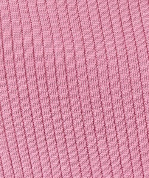 green label relaxing（グリーンレーベルリラクシング）の「[手洗い可能] CR W リブ タートル 12G ニット ◆（ニット/セーター・レディース・ライトグレー/ネイビー/レッド/オフホワイト/ターコイズブルー/ライトピンク/コバルトブルー/その他1・FREE）」の16枚目の写真