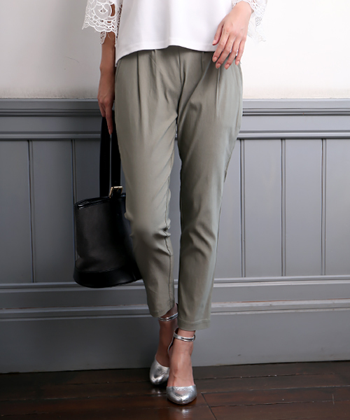 Bou Jeloud（ブージュルード）の「《シリーズ累計80万本突破》ハイテンション美脚パンツ（その他パンツ・レディース・ブラック/カーキ/A/ネイビー/ベージュ/オフホワイト/キャメル/オリーブ/ブルー・36/34/40/38）」の6枚目の写真