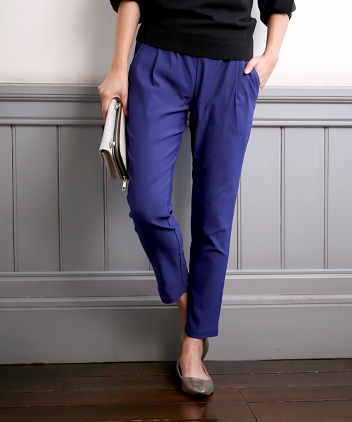 Bou Jeloud（ブージュルード）の「《シリーズ累計80万本突破》ハイテンション美脚パンツ（その他パンツ・レディース・ブラック/カーキ/A/ネイビー/ベージュ/オフホワイト/キャメル/オリーブ/ブルー・36/34/40/38）」の8枚目の写真