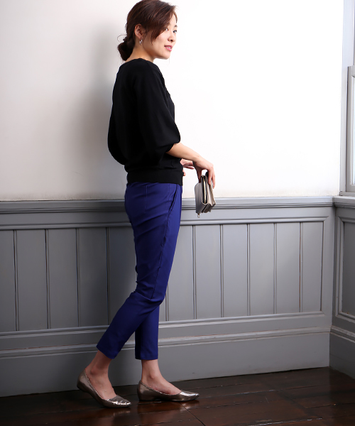 Bou Jeloud（ブージュルード）の「《シリーズ累計80万本突破》ハイテンション美脚パンツ（その他パンツ・レディース・ブラック/カーキ/A/ネイビー/ベージュ/オフホワイト/キャメル/オリーブ/ブルー・36/34/40/38）」の19枚目の写真