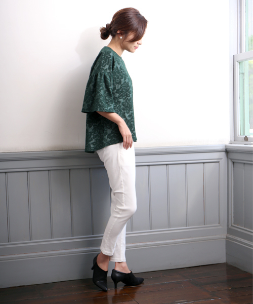 Bou Jeloud（ブージュルード）の「《シリーズ累計80万本突破》ハイテンション美脚パンツ（その他パンツ・レディース・ブラック/カーキ/A/ネイビー/ベージュ/オフホワイト/キャメル/オリーブ/ブルー・36/34/40/38）」の12枚目の写真