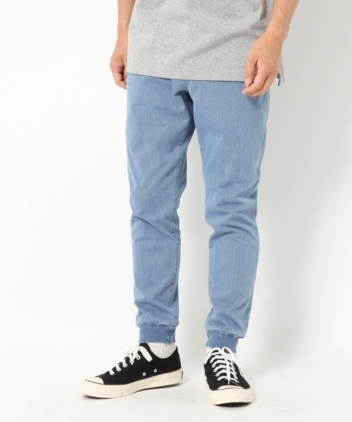 GLOBAL WORK（グローバルワーク）の「【抜群のストレッチ】ニットデニムイージーパンツ/762657（その他パンツ・メンズ・ライトブルー/ネイビー・LARGE/SMALL/MEDIUM/X-LARGE）」の8枚目の写真