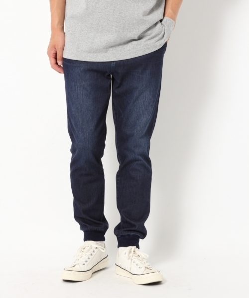GLOBAL WORK（グローバルワーク）の「【抜群のストレッチ】ニットデニムイージーパンツ/762657（その他パンツ・メンズ・ライトブルー/ネイビー・LARGE/SMALL/MEDIUM/X-LARGE）」の9枚目の写真