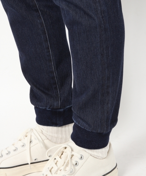 GLOBAL WORK（グローバルワーク）の「【抜群のストレッチ】ニットデニムイージーパンツ/762657（その他パンツ・メンズ・ライトブルー/ネイビー・LARGE/SMALL/MEDIUM/X-LARGE）」の4枚目の写真