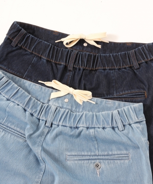 GLOBAL WORK（グローバルワーク）の「【抜群のストレッチ】ニットデニムイージーパンツ/762657（その他パンツ・メンズ・ライトブルー/ネイビー・LARGE/SMALL/MEDIUM/X-LARGE）」の6枚目の写真