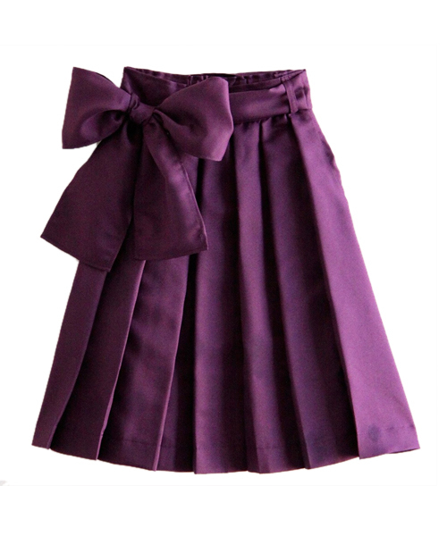 Catherine Cottage（キャサリンコテージ）の「袴スカート（着物・キッズ・パープル/レッド/ネイビー・100/120/150）」の5枚目の写真