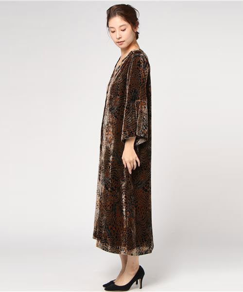 muller of yoshiokubo（ミュラーオブヨシオクボ）の「muller of yoshiokubo ワンピース（ワンピース・レディース・クリアブラウン・36/38）」の7枚目の写真