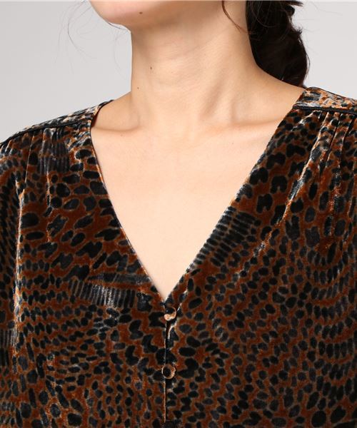 muller of yoshiokubo（ミュラーオブヨシオクボ）の「muller of yoshiokubo ワンピース（ワンピース・レディース・クリアブラウン・36/38）」の5枚目の写真