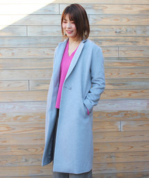 koe | ウール混チェスターコート(チェスターコート)