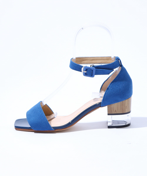 PICHE ABAHOUSE（ピシェ アバハウス）の「【WEB別注】クリアヒールストラップサンダル（サンダル・レディース・ブラック/イエロー/ブルー/シャンパン・SMALL/MEDIUM/LARGE）」の17枚目の写真