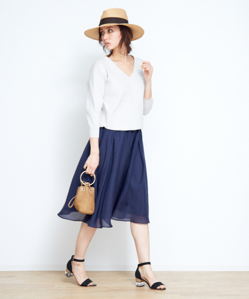 PICHE ABAHOUSE（ピシェ アバハウス）の「【WEB別注】クリアヒールストラップサンダル（サンダル・レディース・ブラック/イエロー/ブルー/シャンパン・SMALL/MEDIUM/LARGE）」の11枚目の写真