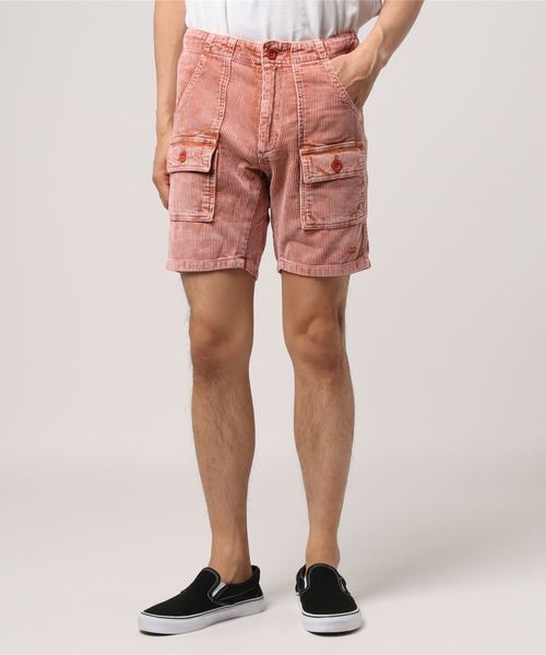 BILLABONG(ビラボン)の「BILLABONG メンズ 【SURFPLUS】 8W CORD SHORTS ブッシュウォークパンツ/ショートパンツ(その他パンツ・メンズ・オレンジ/ブルー/カーキ/グレー・MEDIUM/LARGE)」の4枚目の写真