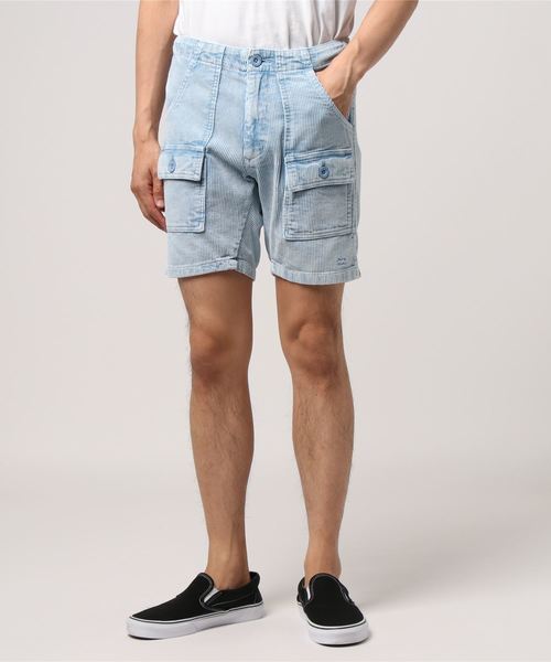 BILLABONG(ビラボン)の「BILLABONG メンズ 【SURFPLUS】 8W CORD SHORTS ブッシュウォークパンツ/ショートパンツ(その他パンツ・メンズ・オレンジ/ブルー/カーキ/グレー・MEDIUM/LARGE)」の3枚目の写真