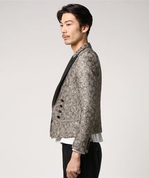 GalaabenD（ガラアーベント）の「ラメレオパードジャガード スペンサー