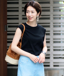 BEAUTY&YOUTH UNITED ARROWS | BY∴ ドライコットンノースリーブカットソー(Tシャツ/カットソー)