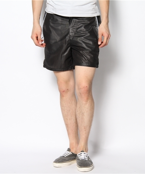 MIDWEST(ミッドウエスト)の「PUMA by MIHARAYASUHIROライトウェイトナイロンショーツ(その他パンツ・メンズ・ブラック/その他・X-SMALL/SMALL/MEDIUM)」の1枚目の写真