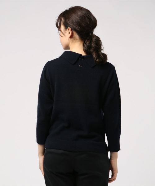 MARGARET HOWELL（マーガレットハウエル）の「CASHMERE POLO COLLAR