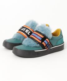 DIESEL WOMEN(ディーゼルウーメン)の「WOMEN’S レザーファースリッポン(スニーカー)」