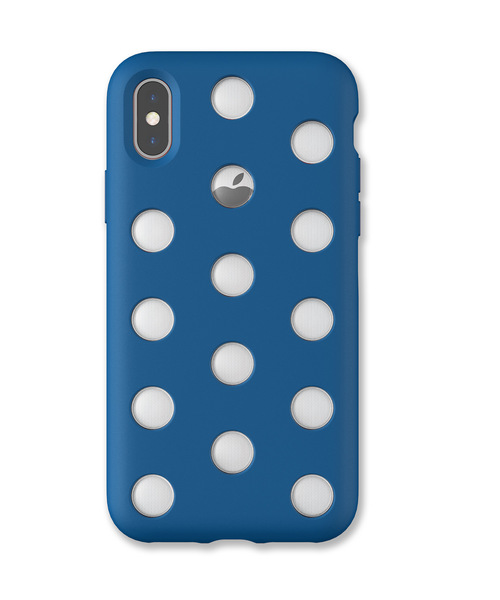 AndMesh(アンドメッシュ)の「iPhone XS / X ケース Layer Case Qi充電対応 耐衝撃 / AndMesh(アンドメッシュ)(モバイルケース/カバー)」|コバルトブルー