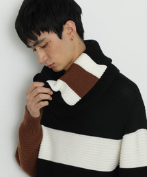 CULLNI | 【CULLNI】STUDIOUS限定別注切り替えスヌード(ストール/ショール)