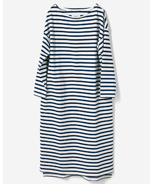 avecmoi(アヴェクモワ)の「アヴェクモワ ボーダーワンピース(ワンピース・レディース・ネイビー・SMALL/MEDIUM/LARGE/X-LARGE)」の3枚目の写真