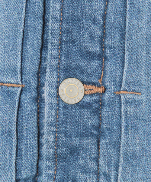 BAYFLOW（ベイフロー）の「[KIDS]ボアランチジャケット（ブルゾン・キッズ・オレンジ/クリアブルー/ベージュ・LARGE/MEDIUM/SMALL/XX-LARGE/X-LARGE）」の6枚目の写真