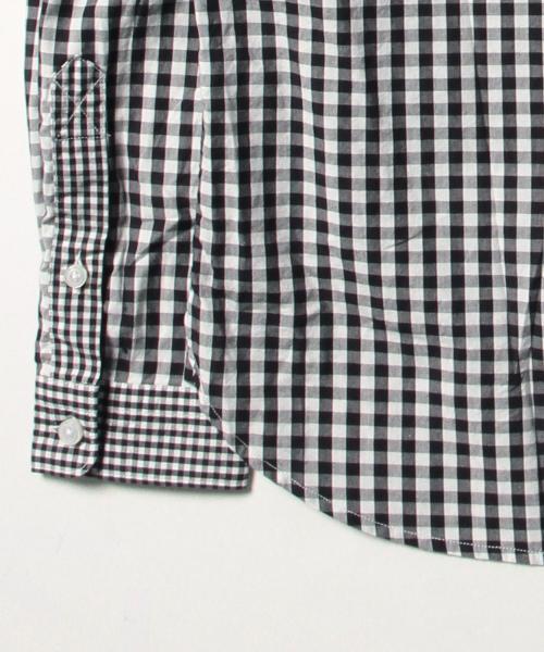 MASTER&Co（マスターアンドコー）の「MASTER&Co. / ＜WEB限定＞パネルギンガムチェック B.Dシャツ（シャツ/ブラウス・メンズ・ブラック・1/2/3/0）」の21枚目の写真