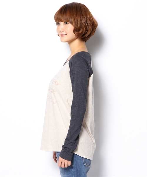 goa（ゴア）の「ネイティブアメリカンラグランTOP'S（Tシャツ/カットソー・レディース・グレー/ベージュ/ネイビー/モカ・FREE）」の6枚目の写真