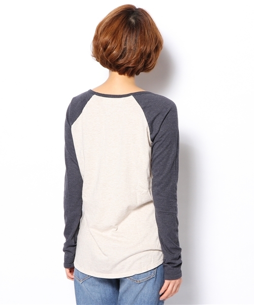 goa（ゴア）の「ネイティブアメリカンラグランTOP'S（Tシャツ/カットソー・レディース・グレー/ベージュ/ネイビー/モカ・FREE）」の7枚目の写真