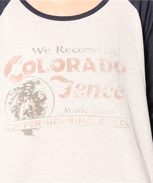 goa（ゴア）の「ネイティブアメリカンラグランTOP'S（Tシャツ/カットソー・レディース・グレー/ベージュ/ネイビー/モカ・FREE）」の10枚目の写真