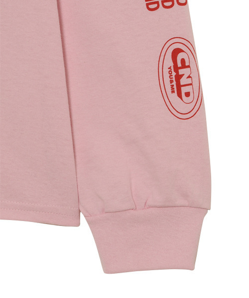 Candy Stripper（キャンディストリッパー）の「ODDBALL TEDDY L/S Tシャツ（Tシャツ/カットソー・レディース・ブラック/オフホワイト/ピンク・2）」の6枚目の写真