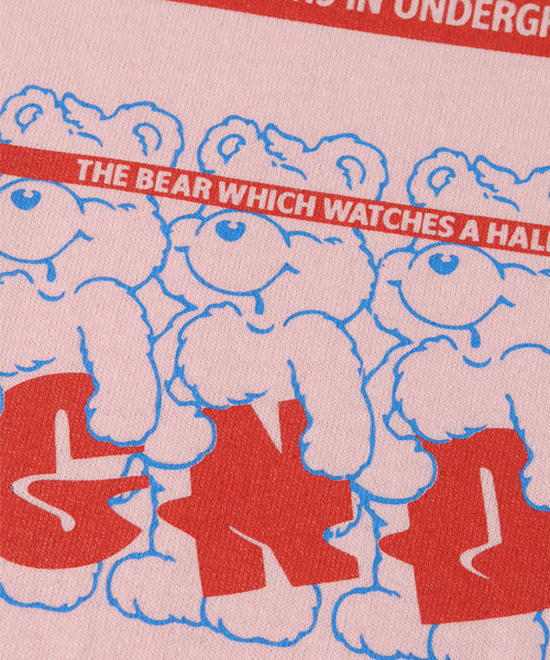 Candy Stripper（キャンディストリッパー）の「ODDBALL TEDDY L/S Tシャツ（Tシャツ/カットソー・レディース・ブラック/オフホワイト/ピンク・2）」の9枚目の写真