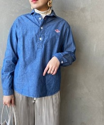 DANTON（ダントン）の「[DANTON/ダントン] シャンブレー丸襟プル