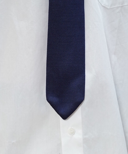 KAIKO(カイコー)の「KAIKO SILK KNIT TIE(ネクタイ・メンズ・ブラック/ネイビー・FREE)」の4枚目の写真
