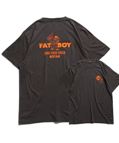 ROTAR(ローター)の「JFF Tee バックプリント(Tシャツ/カットソー・メンズ・ホワイト/スミクロ/オレンジ・LARGE/MEDIUM/SMALL/X-LARGE)」の3枚目の写真