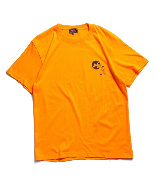 ROTAR(ローター)の「JFF Tee バックプリント(Tシャツ/カットソー・メンズ・ホワイト/スミクロ/オレンジ・LARGE/MEDIUM/SMALL/X-LARGE)」の8枚目の写真