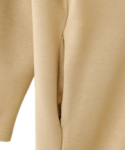 marjour（マージュール）の「SLIT CUT PULLOVER（Tシャツ/カットソー・レディース・ブラック/ベージュ・MEDIUM）」の5枚目の写真