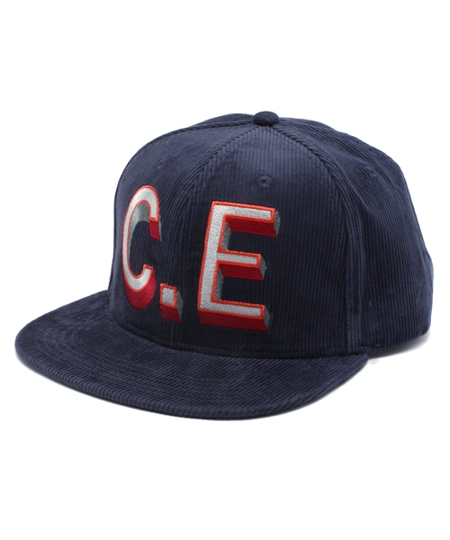 BEAMS T（ビームスティー）の「C.E / STRAPBACK CORD CAP（キャップ・メンズ・グレー/イエロー/ネイビー・ONE SIZE）」の3枚目の写真