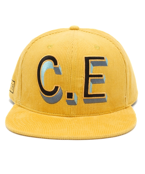BEAMS T（ビームスティー）の「C.E / STRAPBACK CORD CAP（キャップ・メンズ・グレー/イエロー/ネイビー・ONE SIZE）」の8枚目の写真