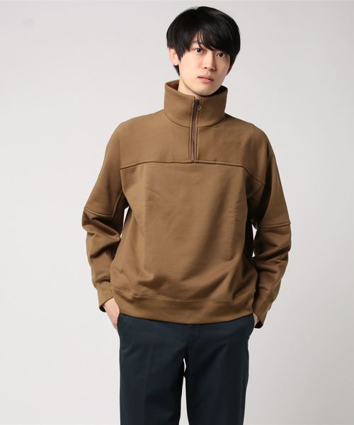 KIIT（キート）の「【KIIT】70Dナイロン裏毛ハーフZIP PO（Tシャツ 