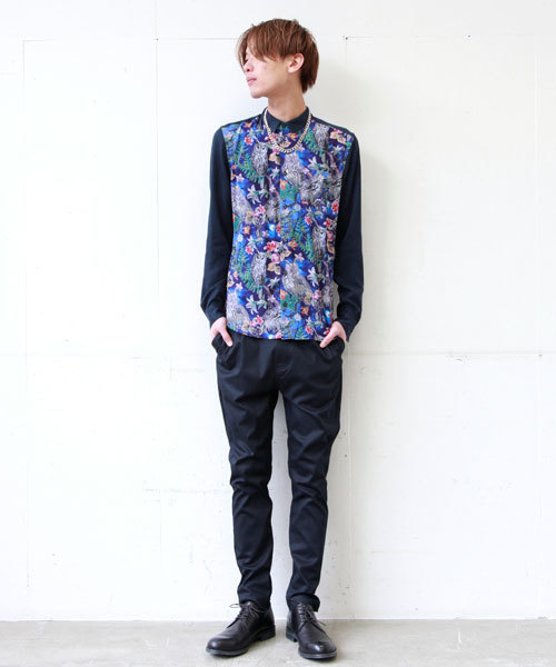 MIDWEST（ミッドウエスト）の「DIET  BUTCHER  SLIM  SKIN  NEWサルエルストレッチデニムパンツ（その他パンツ・メンズ・ブラック/ブルー/ダークブルー・1/2）」の15枚目の写真