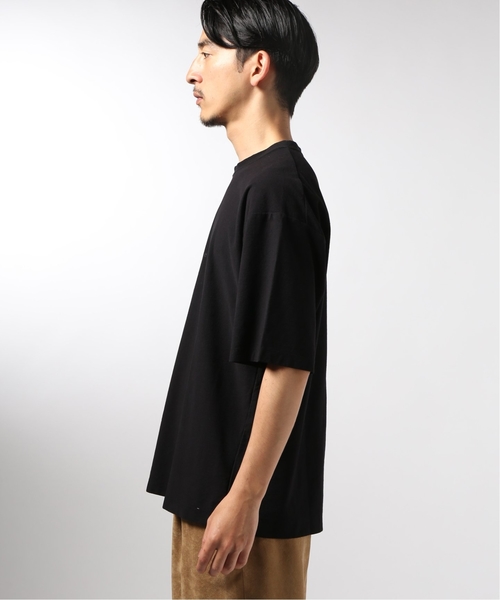 EDIFICE(エディフィス)の「LA BOUCLE / ラブ―クル メッセージプリントTシャツ(Tシャツ/カットソー・メンズ・ブラック/グレー・46/48)」の6枚目の写真