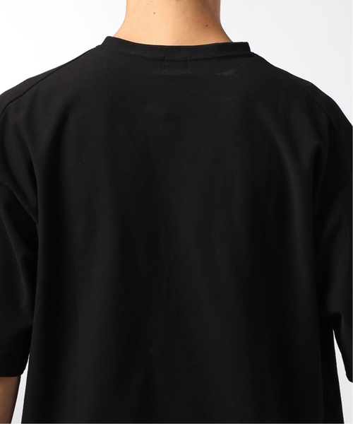 EDIFICE(エディフィス)の「LA BOUCLE / ラブ―クル メッセージプリントTシャツ(Tシャツ/カットソー・メンズ・ブラック/グレー・46/48)」の9枚目の写真