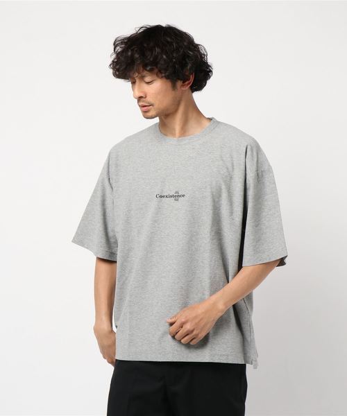 EDIFICE(エディフィス)の「LA BOUCLE / ラブ―クル メッセージプリントTシャツ(Tシャツ/カットソー・メンズ・ブラック/グレー・46/48)」の19枚目の写真